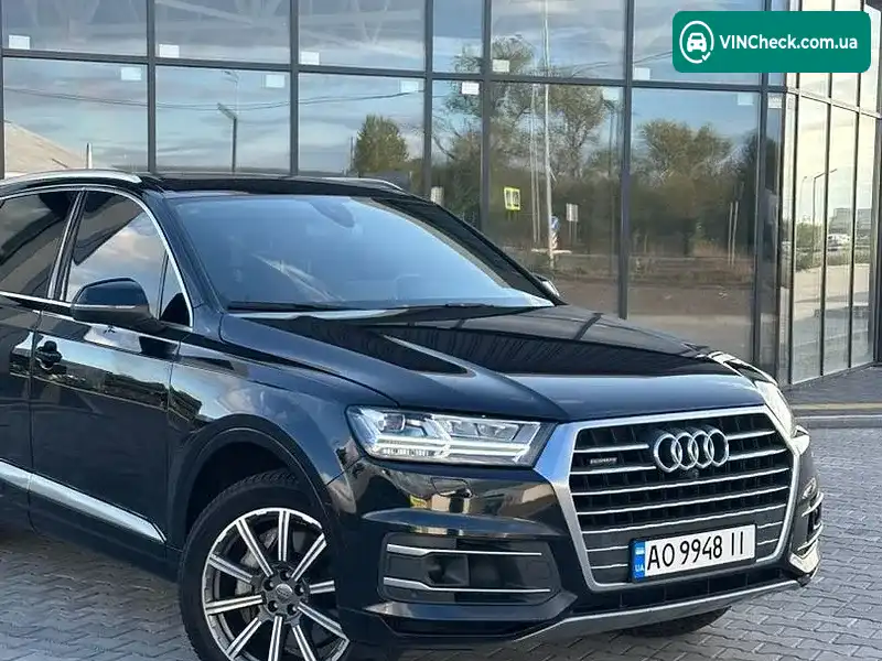 Audi Q7 2017, фото з оголошення 2 з 20, VIN WA1LAAF70HD050500