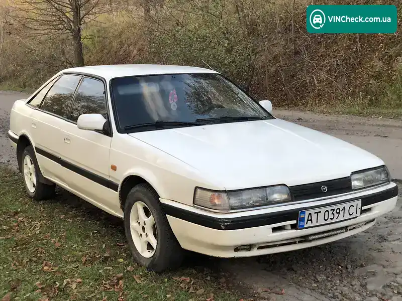 Mazda 626 1990, фото з оголошення 2 з 17, VIN JMZGD146201550006