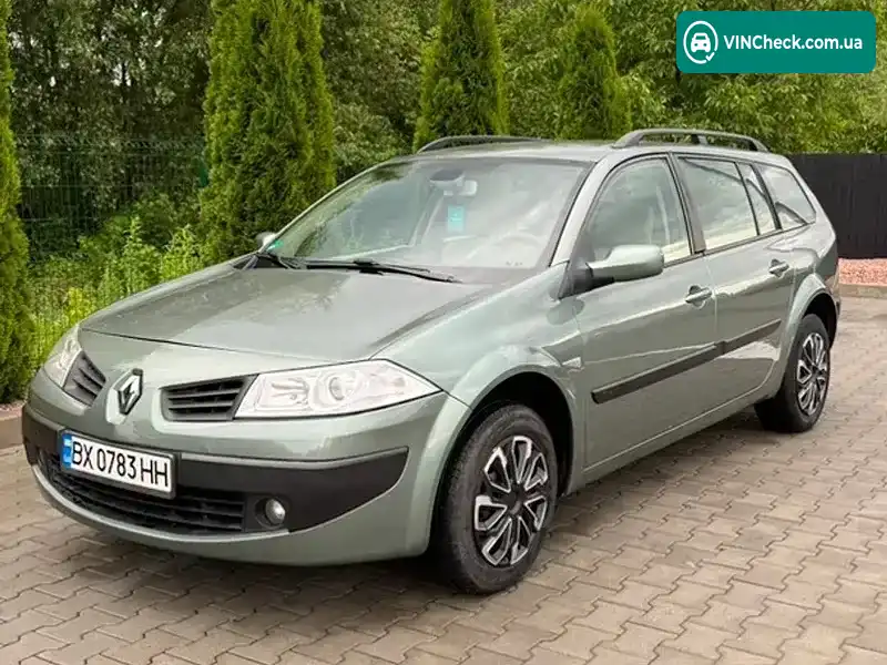 Renault Megane 2006, фото з оголошення 2 з 16, VIN VF1KM1R0H36860141