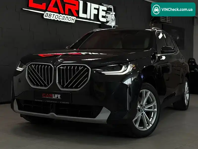 BMW X3 2025, фото з оголошення 1 з 20, VIN 5UX53GP06S9Z62313