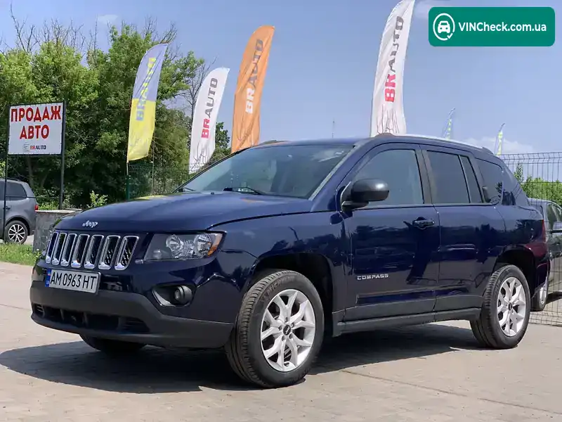 Jeep Compass 2016, фото з оголошення 1 з 21, VIN 1C4NJDBB9GD713491