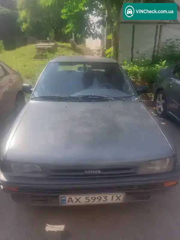 Toyota Corolla 1988, фото з оголошення 1 з 5, VIN JT1G0EE9000034640