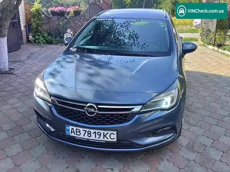Opel Astra 2017, фото з оголошення 2 з 13, VIN W0LBD8EK8H8087566