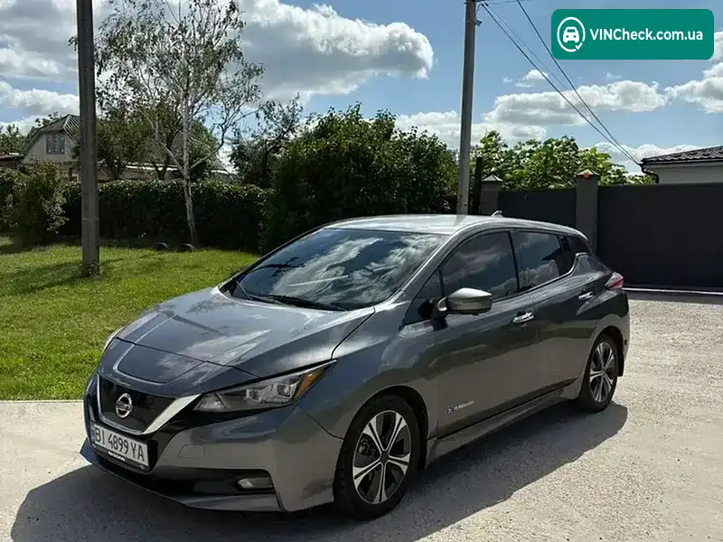 Nissan Leaf 2018, фото з оголошення 1 з 10, VIN 1N4AZ1CPXJC302930