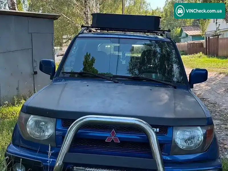 Mitsubishi Pajero Pinin 2000, фото з оголошення 1 з 10, VIN JMP0RH66WYX007411