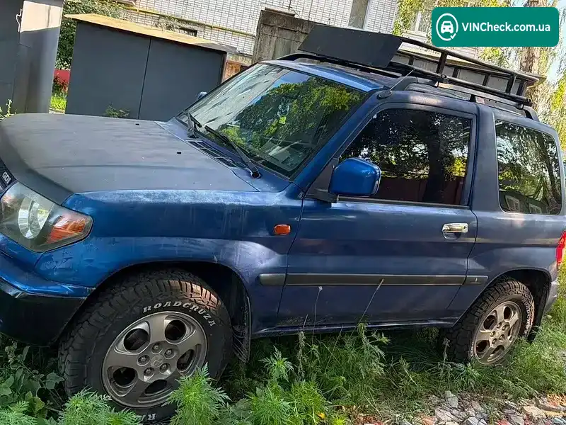 Mitsubishi Pajero Pinin 2000, фото з оголошення 2 з 10, VIN JMP0RH66WYX007411
