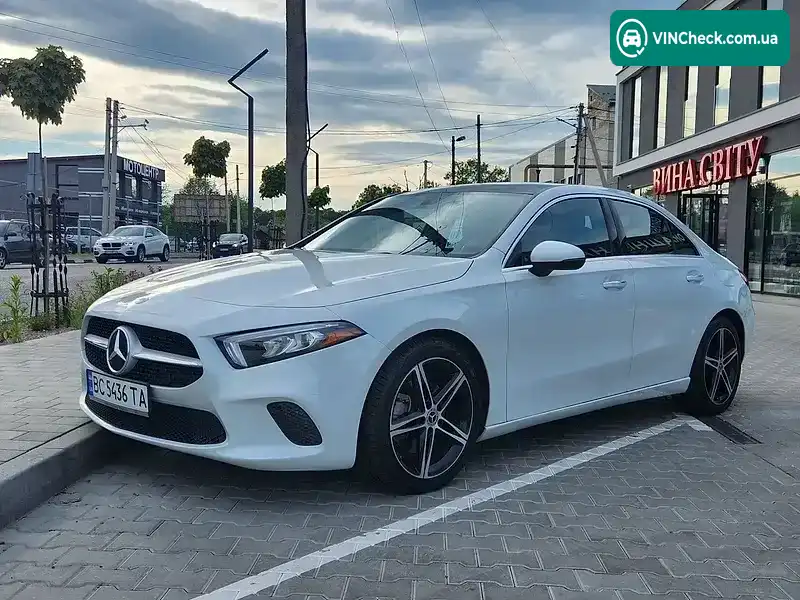 Mercedes-Benz A-Class 2020, фото з оголошення 2 з 20, VIN W1K3G4EB5LJ236562