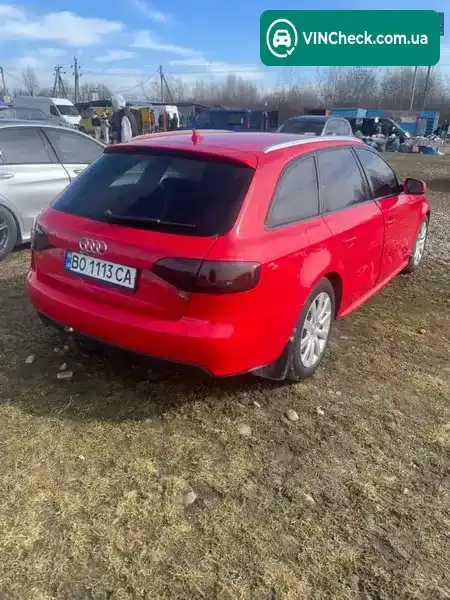 Audi A4 2010, фото з оголошення 1 з 4, VIN WAUZZZ8K0AA171511