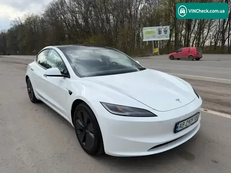 Tesla Model 3 2025, фото з оголошення 1 з 20, VIN 5YJ3E1EB2SF010242