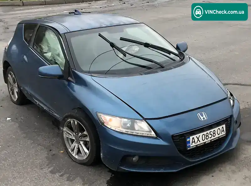 Honda CR-Z 2013, фото з оголошення 1 з 8, VIN JHMZF1D67DS002220