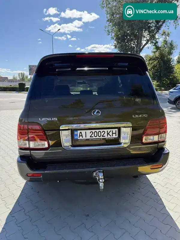 Lexus LX 2004, фото з оголошення 2 з 21, VIN JTJHT00W643546995