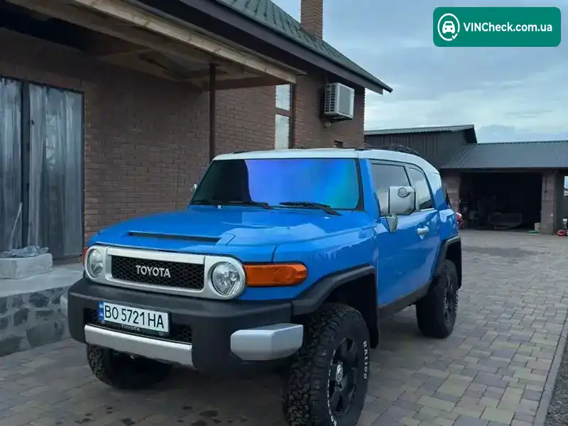 Toyota FJ Cruiser 2007, фото з оголошення 1 з 20, VIN JTEBU11F370040083