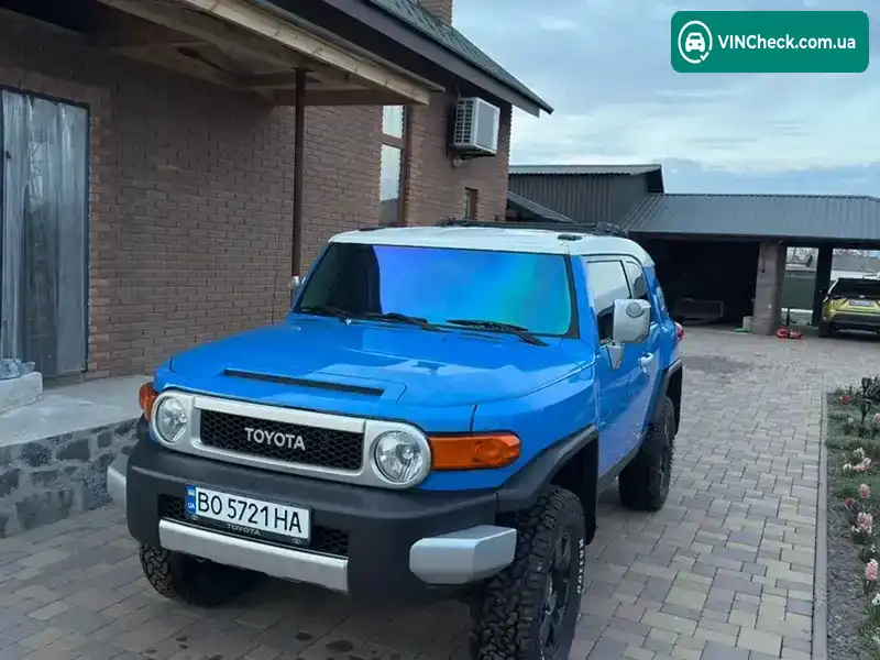 Toyota FJ Cruiser 2007, фото з оголошення 2 з 20, VIN JTEBU11F370040083