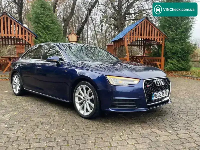 Audi A4 2018, фото з оголошення 2 з 20, VIN WAUENAF4XKN004700