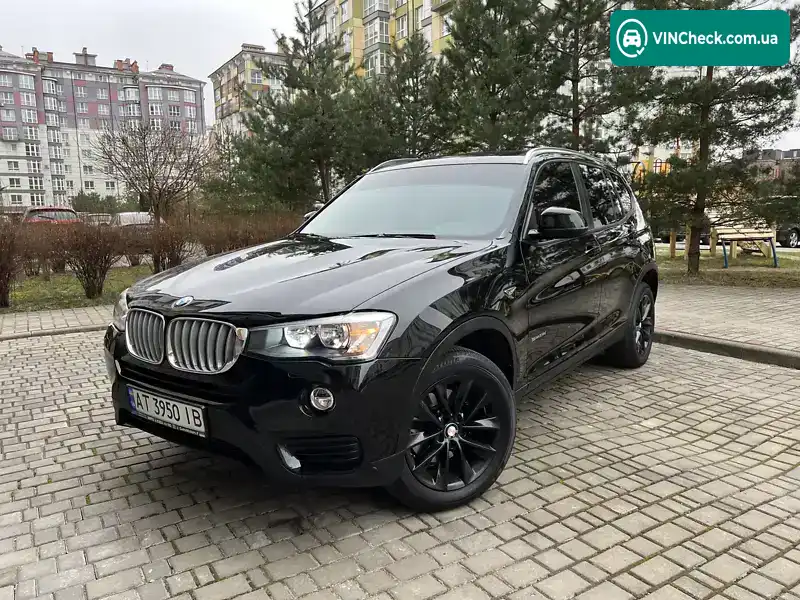 BMW X3 2016, фото з оголошення 1 з 20, VIN 5UXWZ7C50H0V85320