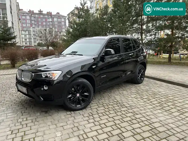 BMW X3 2016, фото з оголошення 2 з 20, VIN 5UXWZ7C50H0V85320