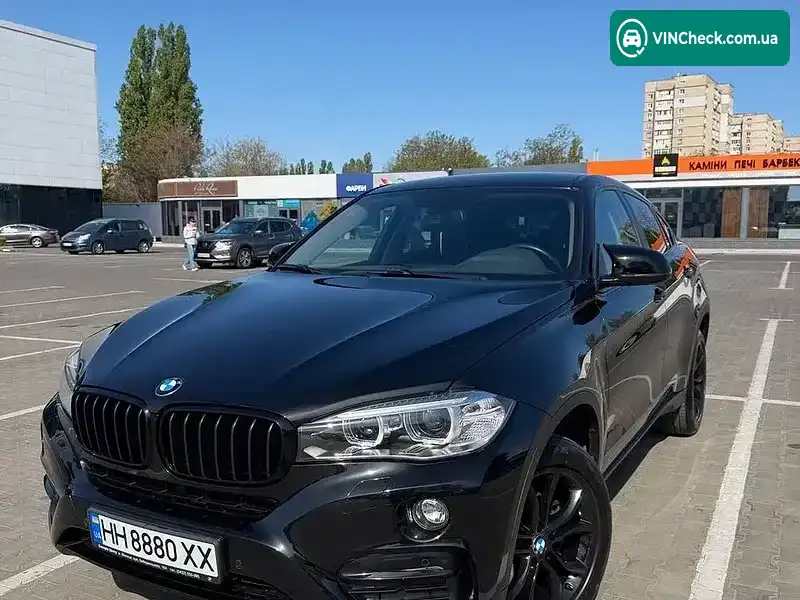 BMW X6 2017, фото з оголошення 1 з 21, VIN WBAKV210100V41625