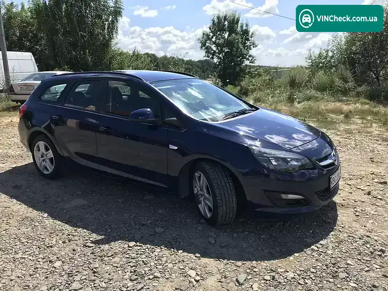 Opel Astra 2013, фото з оголошення 2 з 15, VIN W0LPD8EW1D8052371