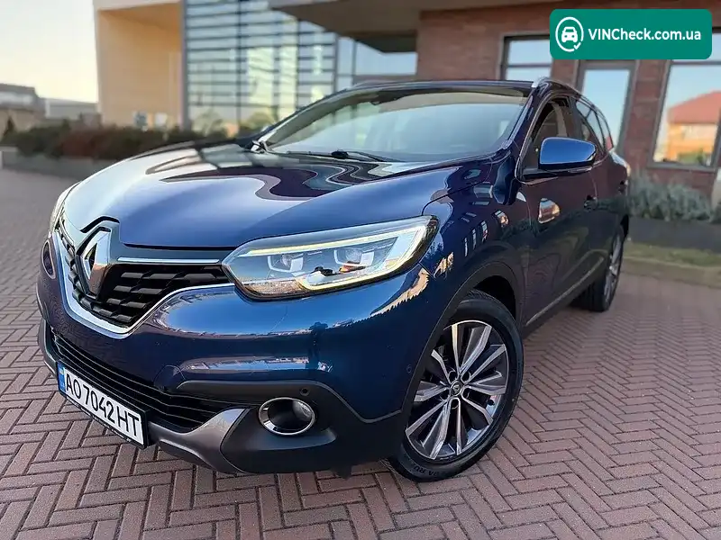 Renault Kadjar 2017, фото з оголошення 1 з 20, VIN VF1RFE00859736222