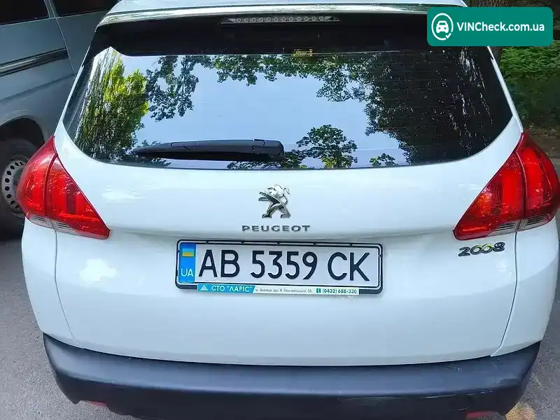 Peugeot 2008 2015, фото з оголошення 2 з 5, VIN VF3CUHMZ0FY060943