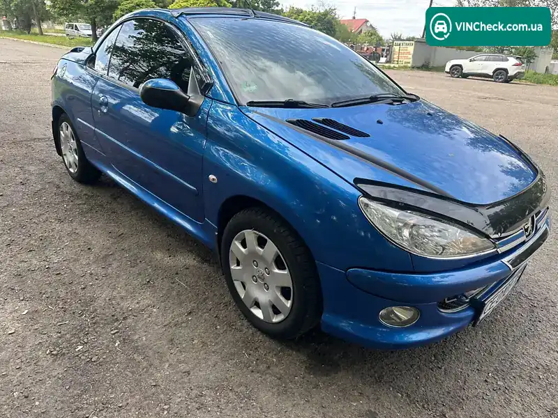 Peugeot 206 2006, фото з оголошення 2 з 20, VIN VF32DNFUA47487239