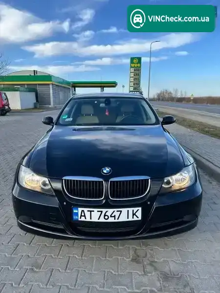 BMW 3 Series 2007, фото з оголошення 2 з 20, VIN WBAVR51090FE84352