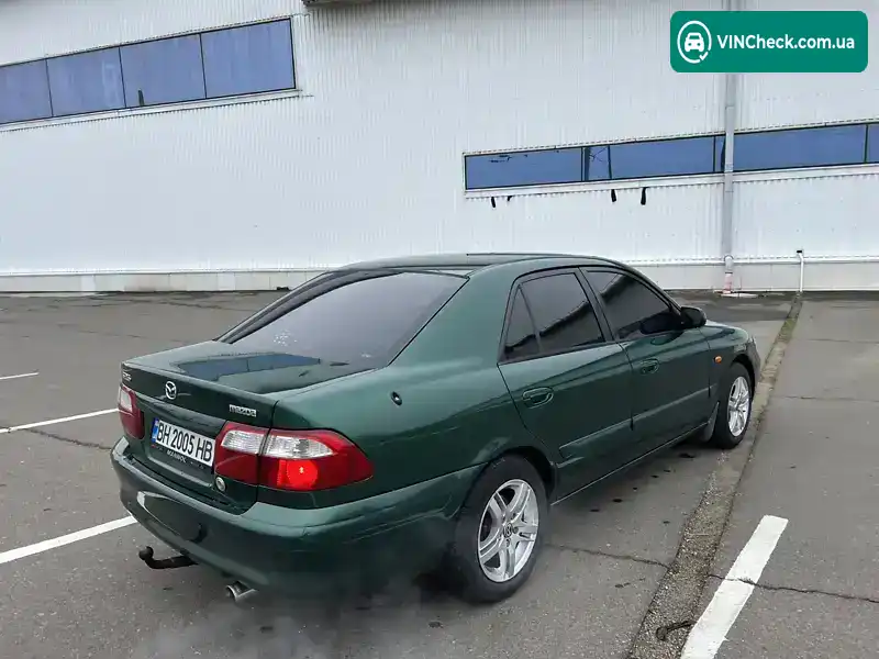 Mazda 626 2000, фото з оголошення 2 з 14, VIN JMZGF12F501423969
