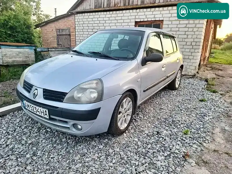 Renault Clio 2006, фото з оголошення 1 з 20, VIN VF1BB13EF32186728