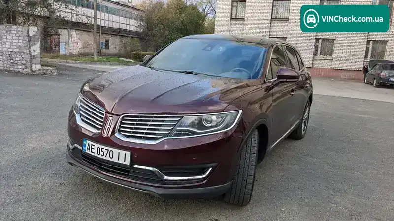 Lincoln MKX 2017, фото з оголошення 1 з 20, VIN 2LMPJ8LP9HBL44889
