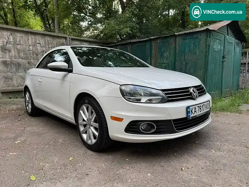 Volkswagen Eos 2013, фото з оголошення 1 з 20, VIN WVWBW8AHXEV002309