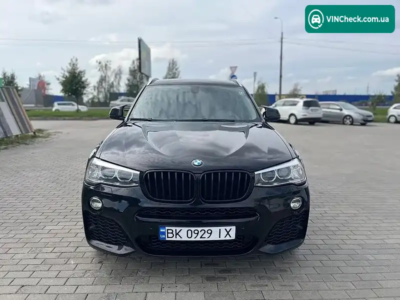 BMW X3 2015, фото з оголошення 2 з 20, VIN 5UXWY3C58F0N86420