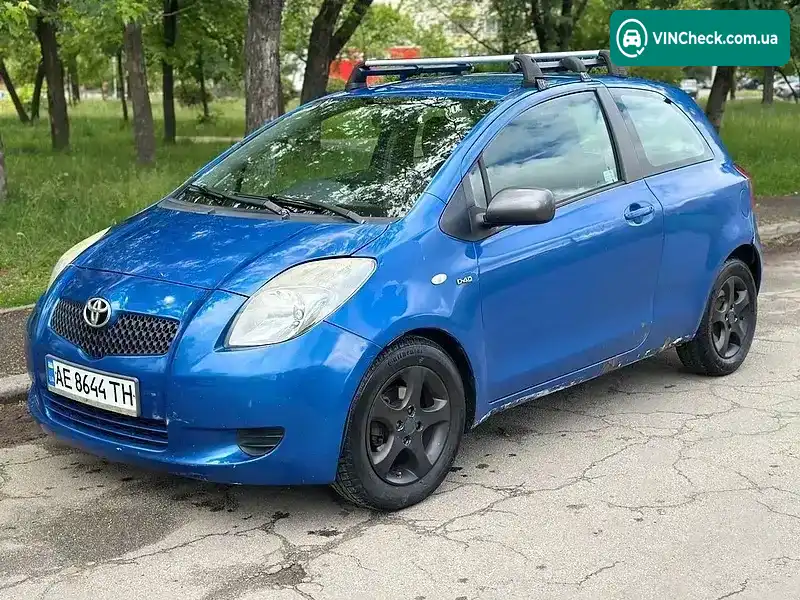 Toyota Yaris 2006, фото з оголошення 2 з 9, VIN VNKJC98330A009825