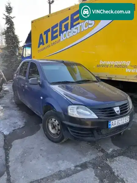 Dacia Logan 2008, фото з оголошення 1 з 4, VIN UU1LSDAAH40304426