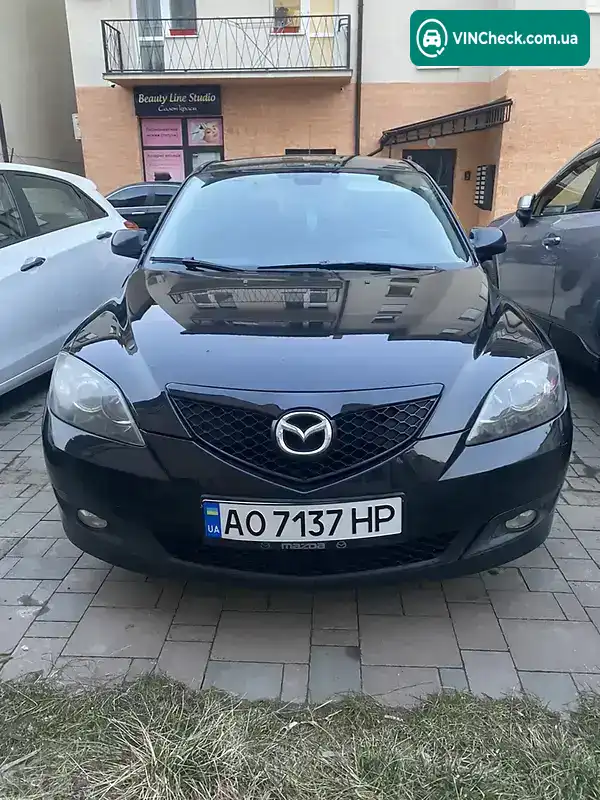 Mazda 3 2007, фото з оголошення 2 з 12, VIN JMZBK14Z571578680