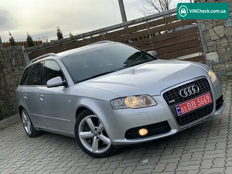 Audi A4 2007, фото з оголошення 2 з 20, VIN WAUZZZ8E97A249576