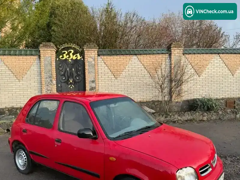 Nissan Micra 1998, фото з оголошення 2 з 16, VIN SJNFAAK11U3087715