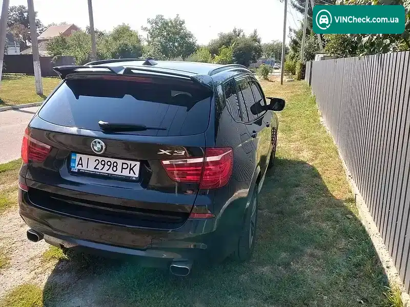BMW X3 2011, фото з оголошення 1 з 12, VIN 5UXWX5C52BL712200