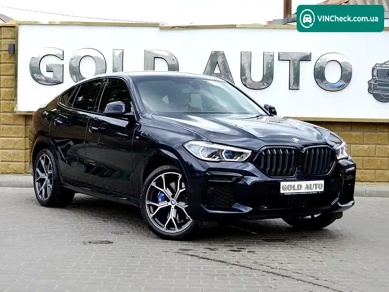 BMW X6 2022, фото з оголошення 1 з 20, VIN WBACY810709L41326