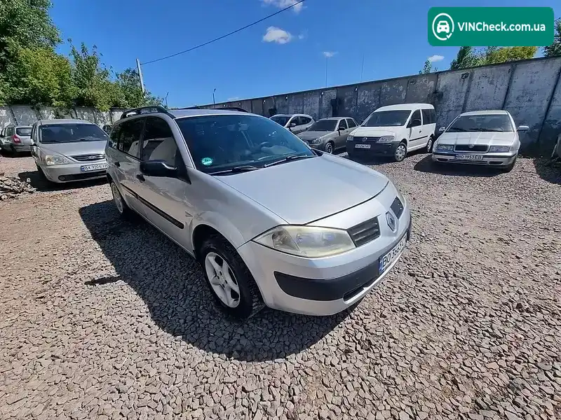 Renault Megane 2006, фото з оголошення 1 з 20, VIN VF1KMSF0534437109