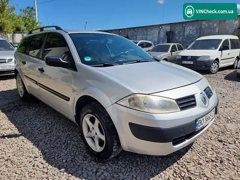 Renault Megane 2006, фото з оголошення 2 з 20, VIN VF1KMSF0534437109