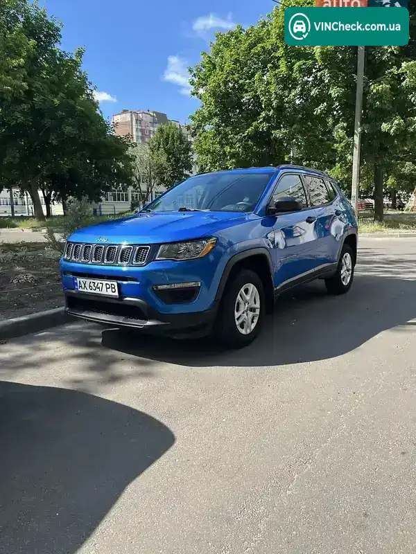 Jeep Compass 2017, фото з оголошення 1 з 17, VIN 3C4NJDAB4JT230350