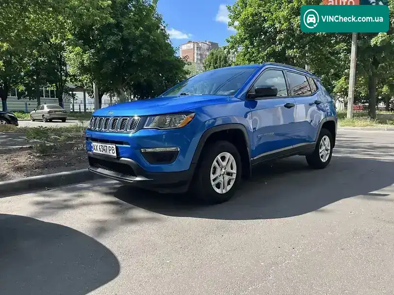 Jeep Compass 2017, фото з оголошення 2 з 17, VIN 3C4NJDAB4JT230350