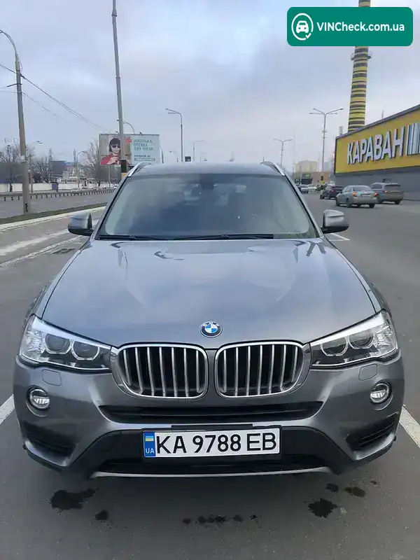 BMW X3 2014, фото з оголошення 1 з 20, VIN 5UXWX9C52F0D57837
