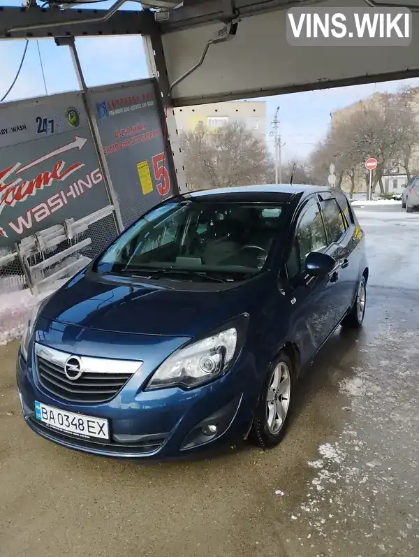 Opel Meriva 2013, фото з оголошення 1 з 10, VIN W0LSD9EF1E4047406