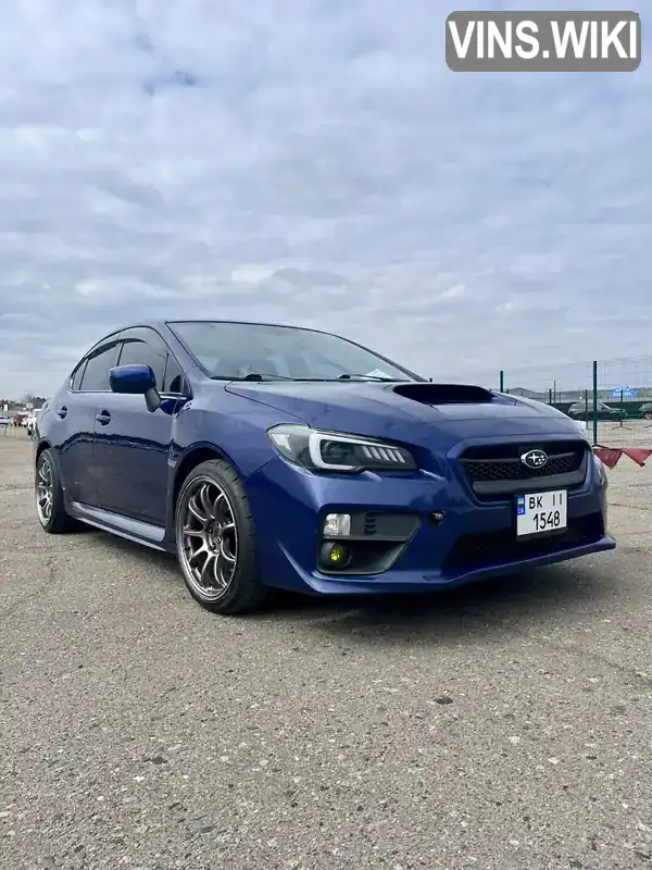 Subaru WRX 2017, фото з оголошення 1 з 17, VIN JF1VA1B64H9835347