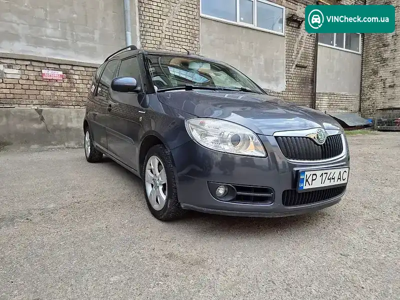 Skoda Roomster 2007, фото з оголошення 2 з 18, VIN TMBMD25J285029131