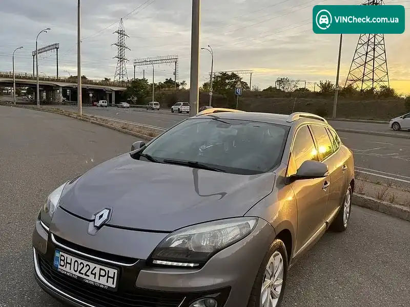 Renault Megane 2012, фото з оголошення 2 з 19, VIN VF1KZ140647627617
