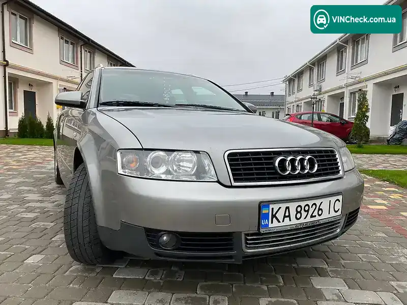Audi A4 2003, фото з оголошення 2 з 16, VIN WAUZZZ8E93A290879