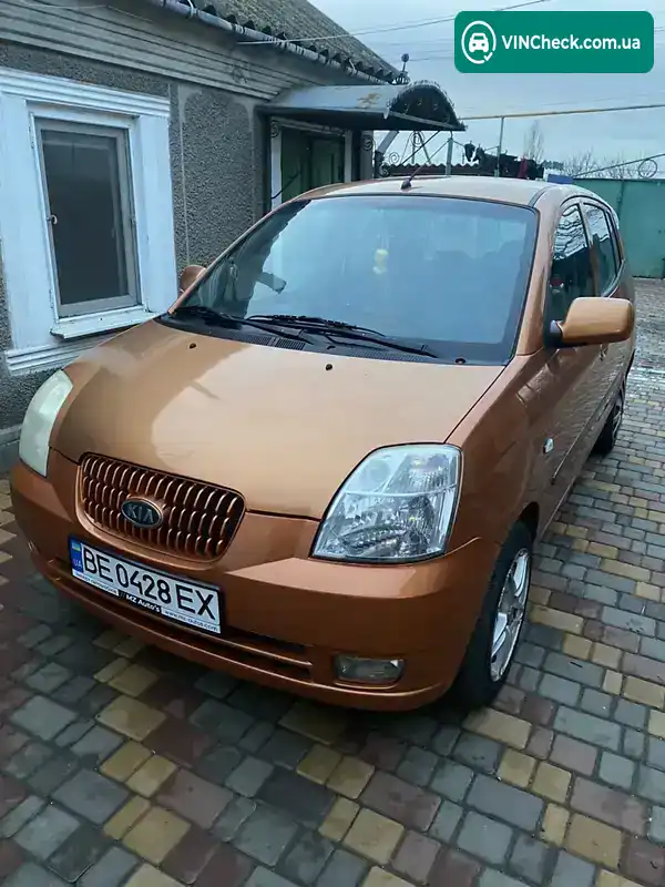 Kia Picanto 2005, фото з оголошення 1 з 15, VIN KNEBA24335T122944
