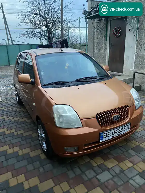 Kia Picanto 2005, фото з оголошення 2 з 15, VIN KNEBA24335T122944